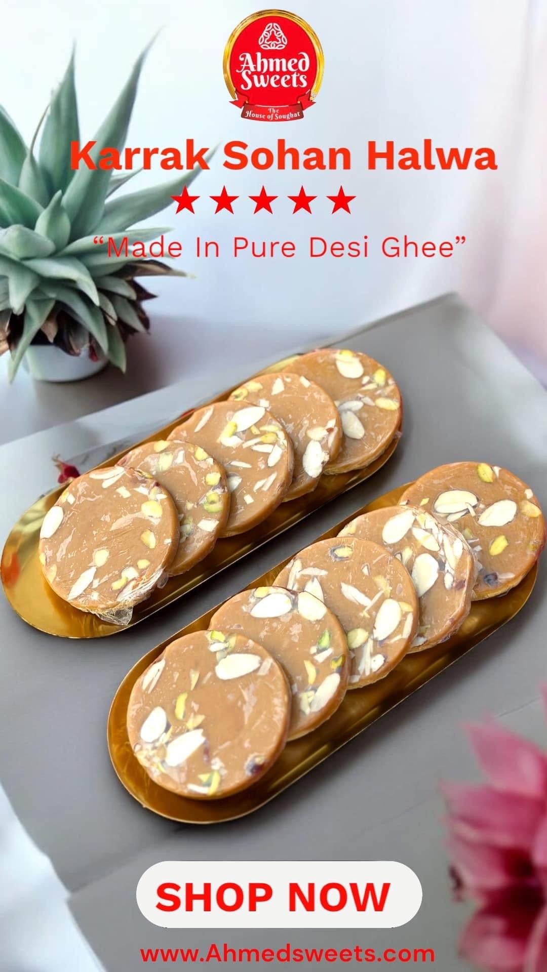 500G KARRAK SOHAN HALWA + 500G PANJEERI