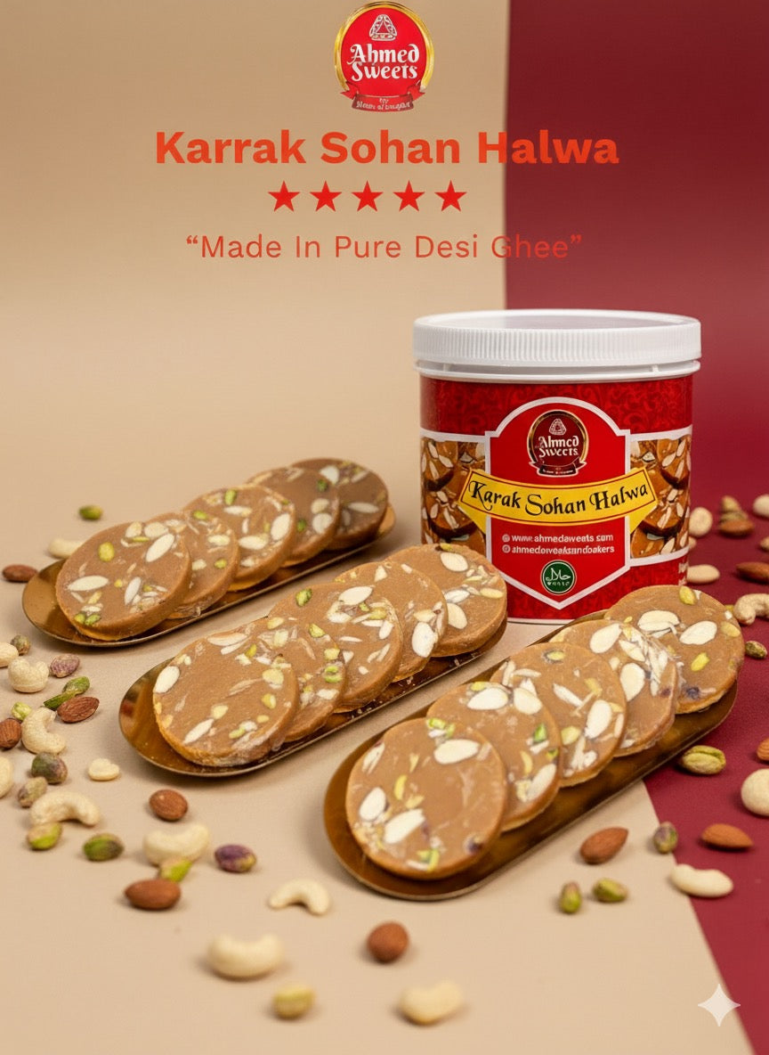 500G KARRAK SOHAN HALWA + 500G PANJEERI